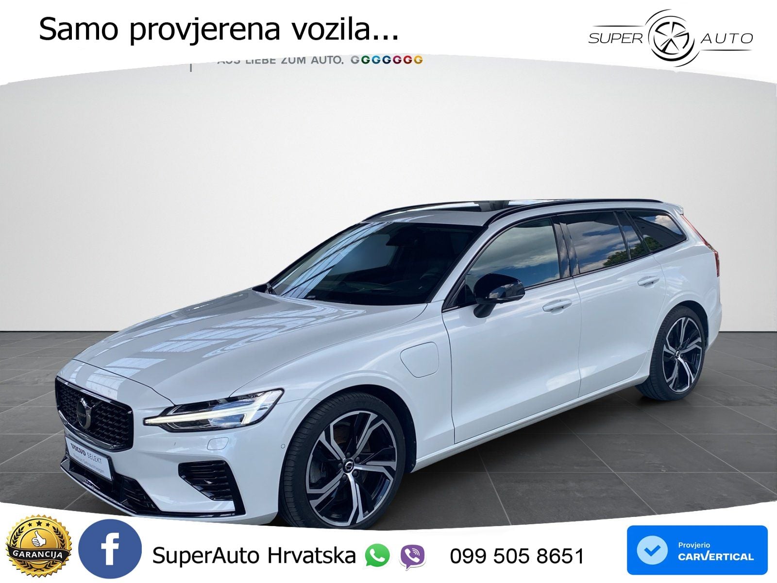Volvo V60 2.0 T8 AWD Geartronic ACC+HEAD+4xGR SJED+360+PANO
