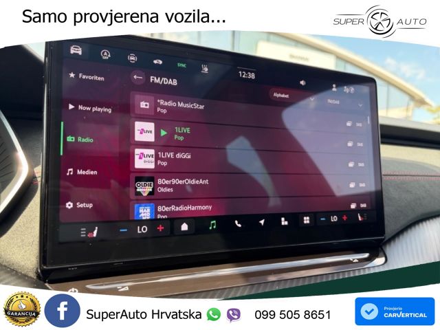 Škoda Octavia Combi RS 2.0 TSI (265 KS) DSG MATRIX+GR SJED+KAM