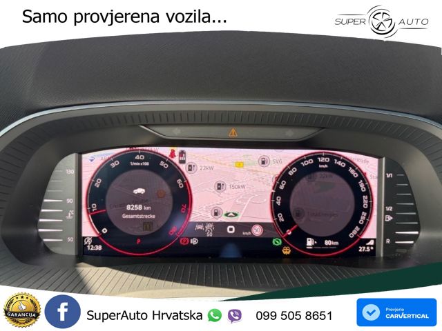 Škoda Octavia Combi RS 2.0 TSI (265 KS) DSG MATRIX+GR SJED+KAM