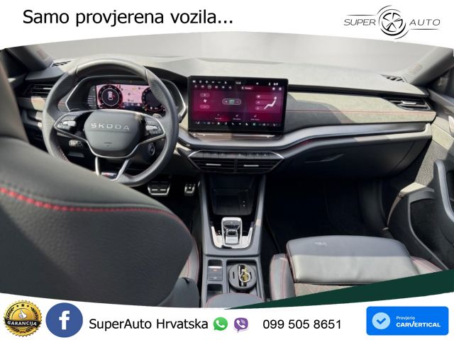 Škoda Octavia Combi RS 2.0 TSI (265 KS) DSG MATRIX+GR SJED+KAM
