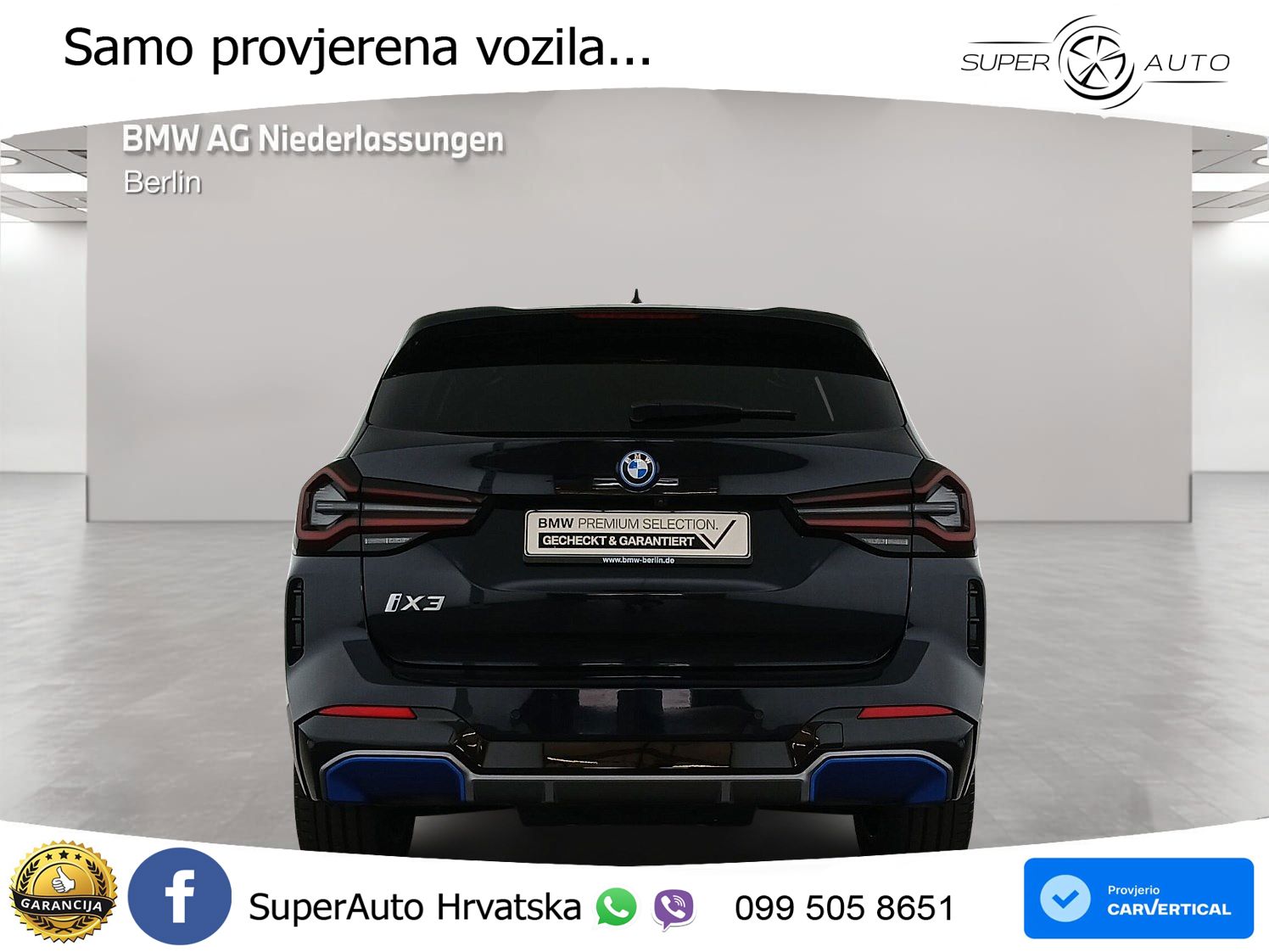 BMW iX3 80 kWh (286 KS)