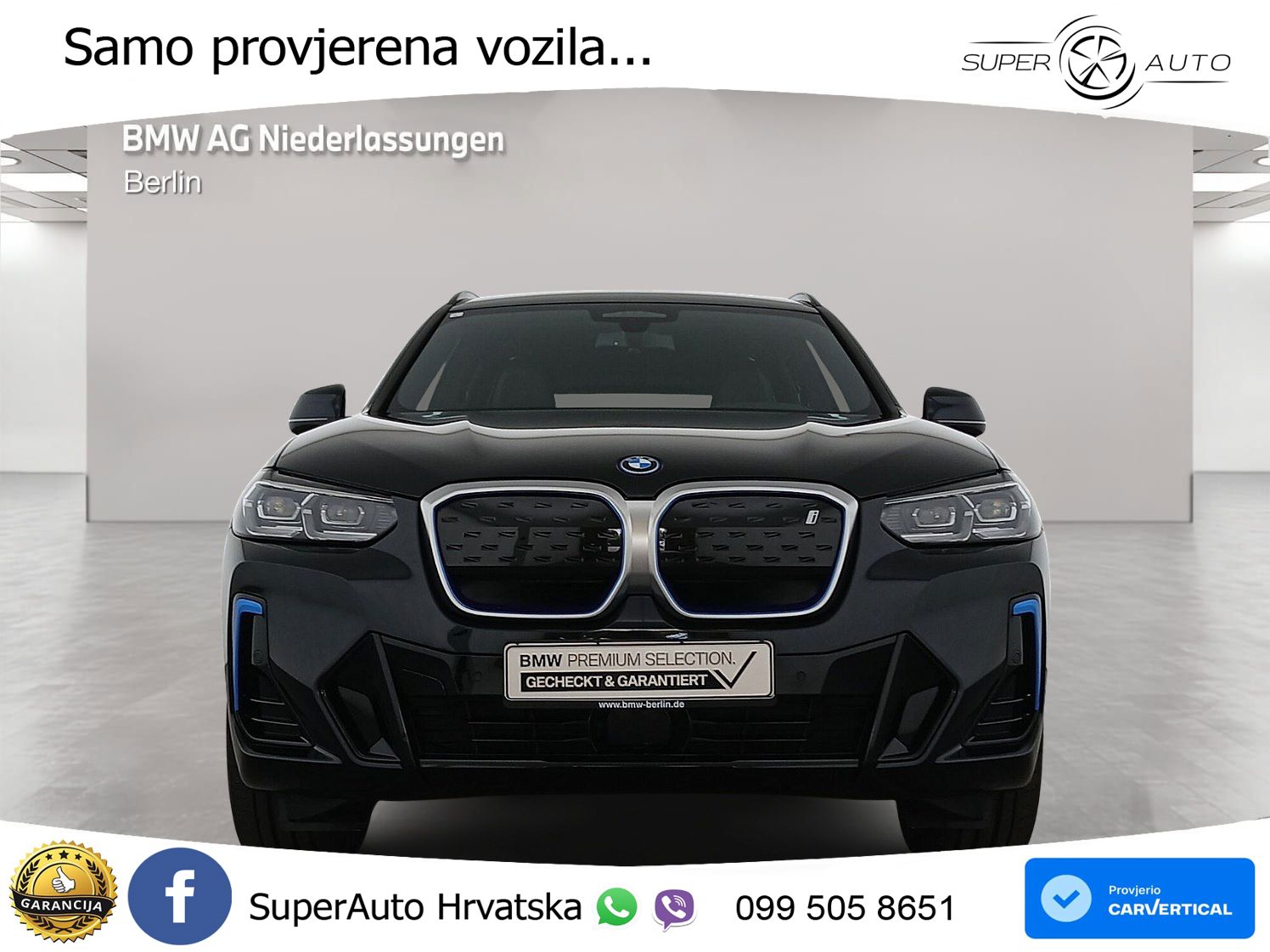 BMW iX3 80 kWh (286 KS)