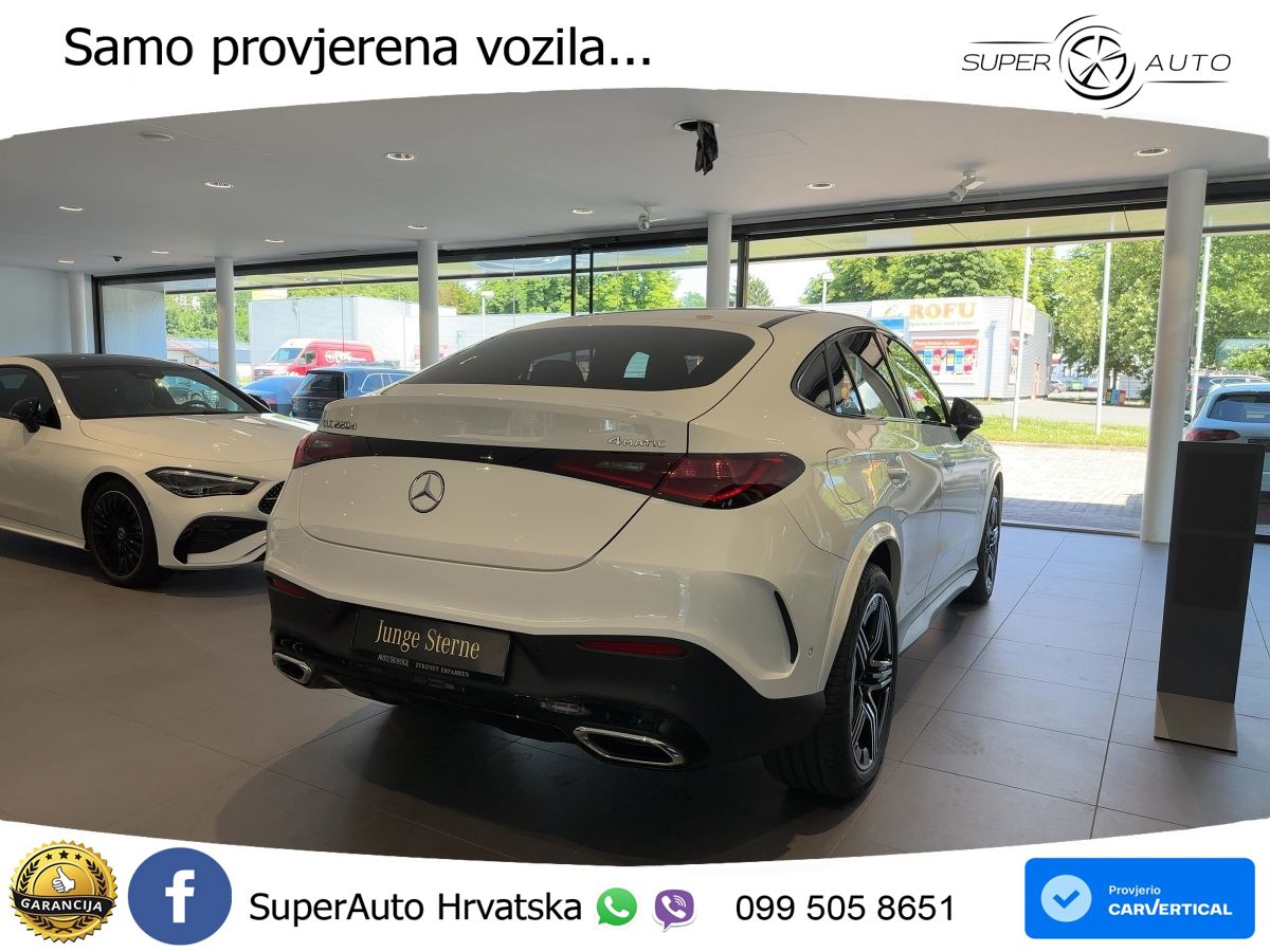 Mercedes GLC Coupe 220d (197 KS) 4MATIC 9G-TRONIC AMG ACC+GR SJED+360+PANO