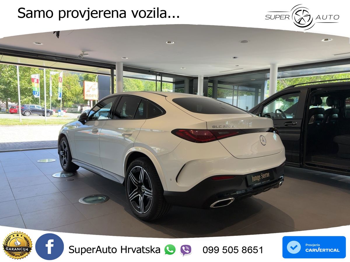 Mercedes GLC Coupe 220d (197 KS) 4MATIC 9G-TRONIC AMG ACC+GR SJED+360+PANO
