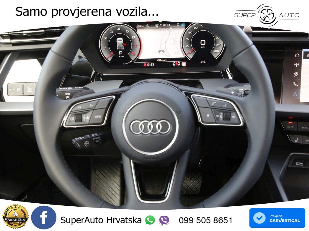Audi A3 Sportback 40 TFSI (204 KS) quattro S tronic S line