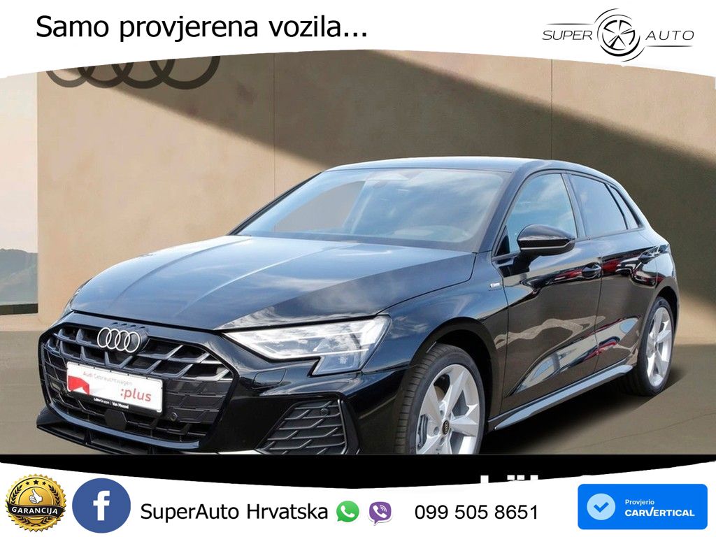 Audi A3 Sportback 40 TFSI (204 KS) quattro S tronic S line