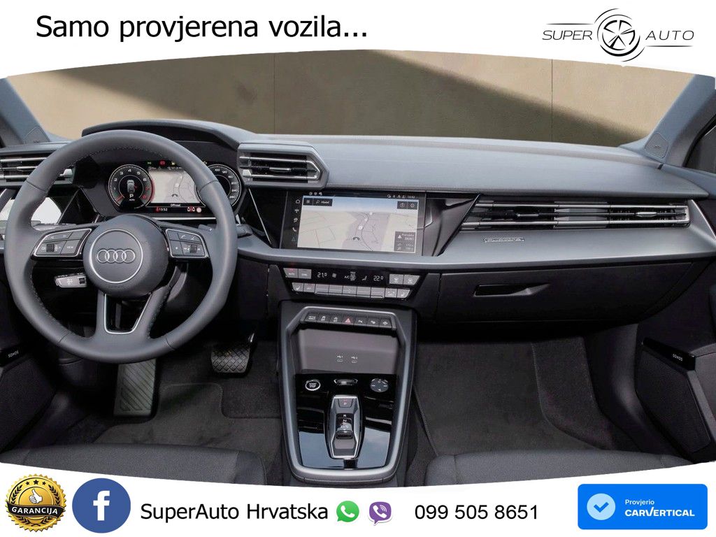 Audi A3 Sportback 40 TFSI (204 KS) quattro S tronic S line