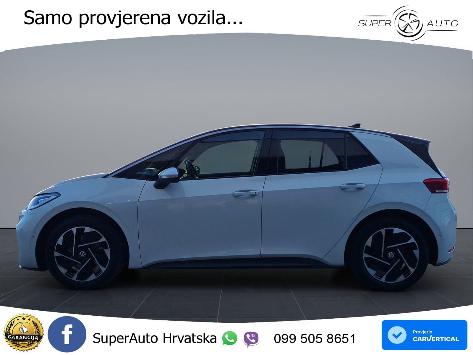 Volkswagen ID.3 Pro 62 kWh (204 KS) LED+GR SJED+ACC