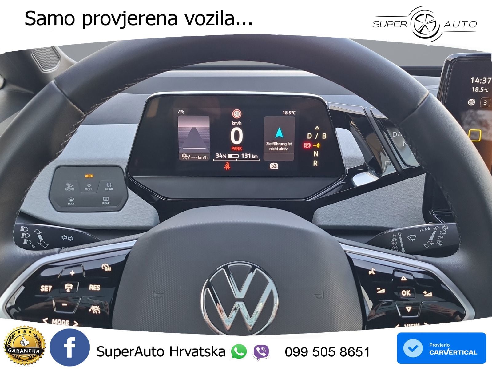 Volkswagen ID.3 Pro 62 kWh (204 KS) LED+GR SJED+ACC