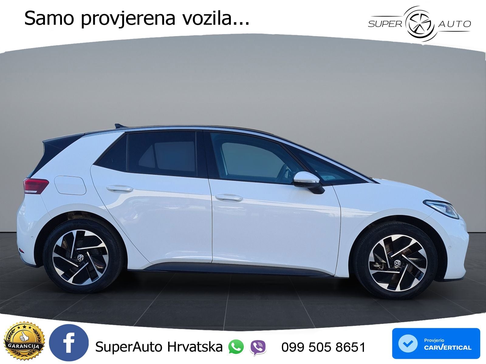 Volkswagen ID.3 Pro 62 kWh (204 KS) LED+GR SJED+ACC