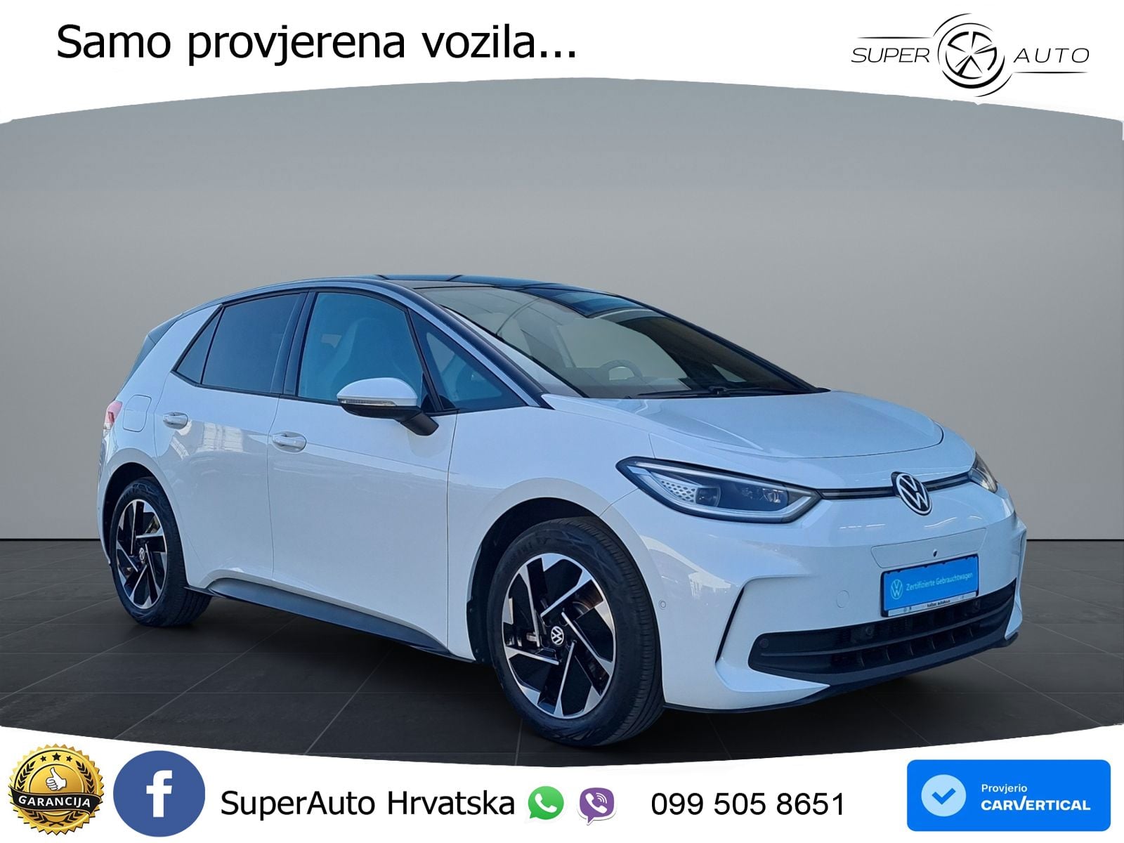 Volkswagen ID.3 Pro 62 kWh (204 KS) LED+GR SJED+ACC