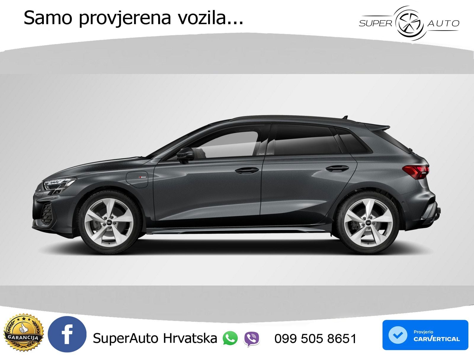 Audi A3 40 TFSIe (204 KS) S tronic S line LED+GR SJED+ACC