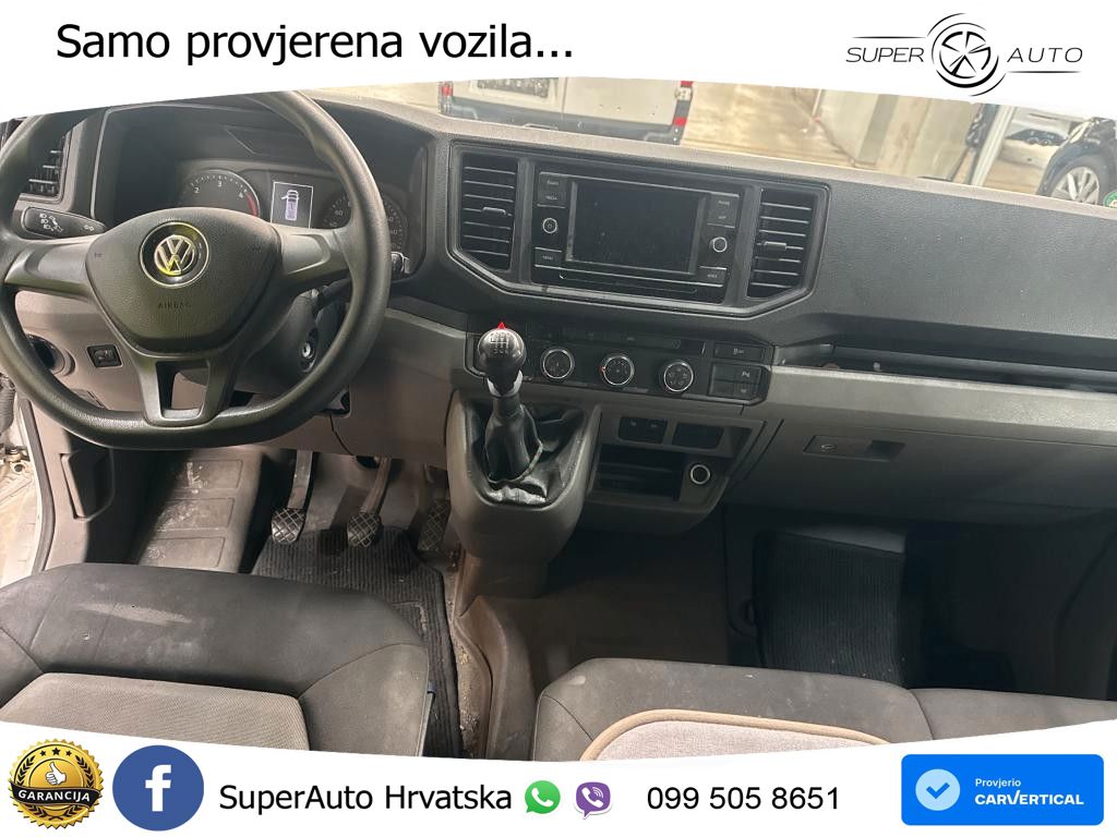 Volkswagen CRAFTER KASTEN 2.0 TDI 35 LANG HOCH/3SITZE/KAMER 140 KS