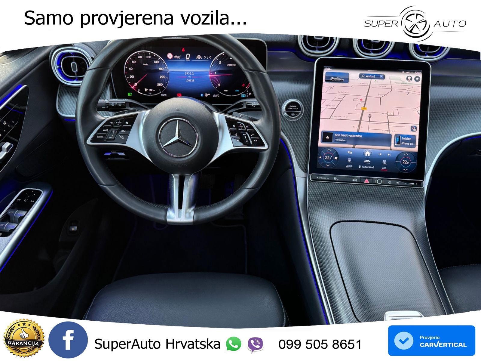 Mercedes GLC 220d (197 KS) 4MATIC 9G-TRONIC ACC+GR SJED+360+PANO