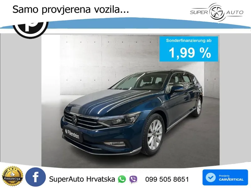 Volkswagen Passat Variant 2.0 TDI (150 KS) DSG Elegance MATRIX+GR SJED+KAM