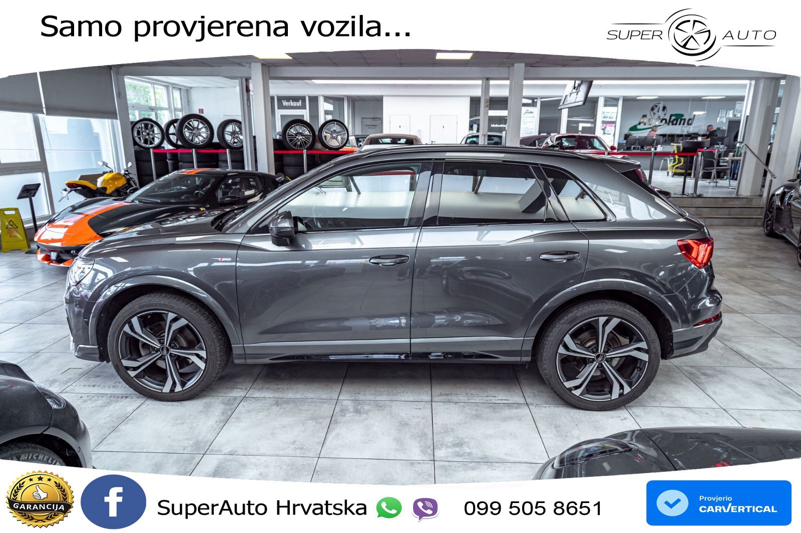Audi Q3 40 TFSI (190 KS) quattro S tronic S line LED+GR SJED+ACC