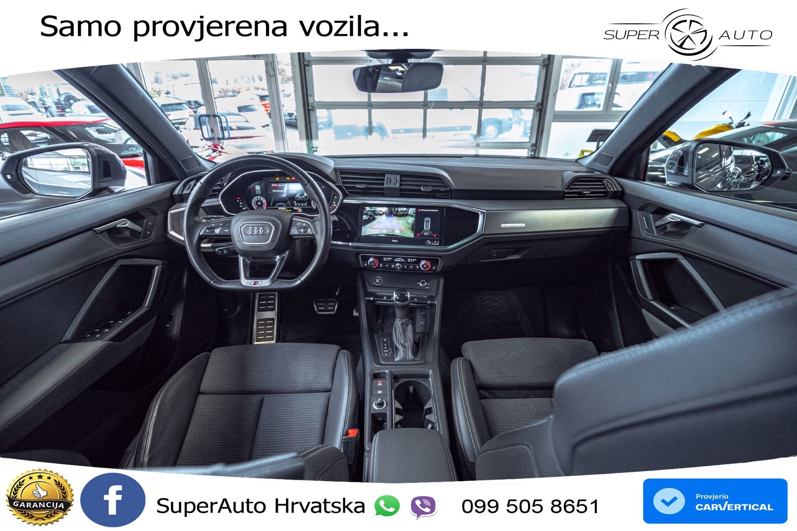 Audi Q3 40 TFSI (190 KS) quattro S tronic S line LED+GR SJED+ACC