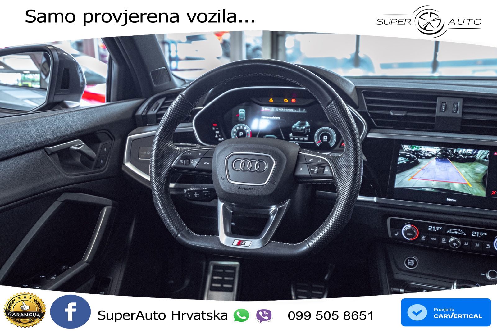 Audi Q3 40 TFSI (190 KS) quattro S tronic S line LED+GR SJED+ACC
