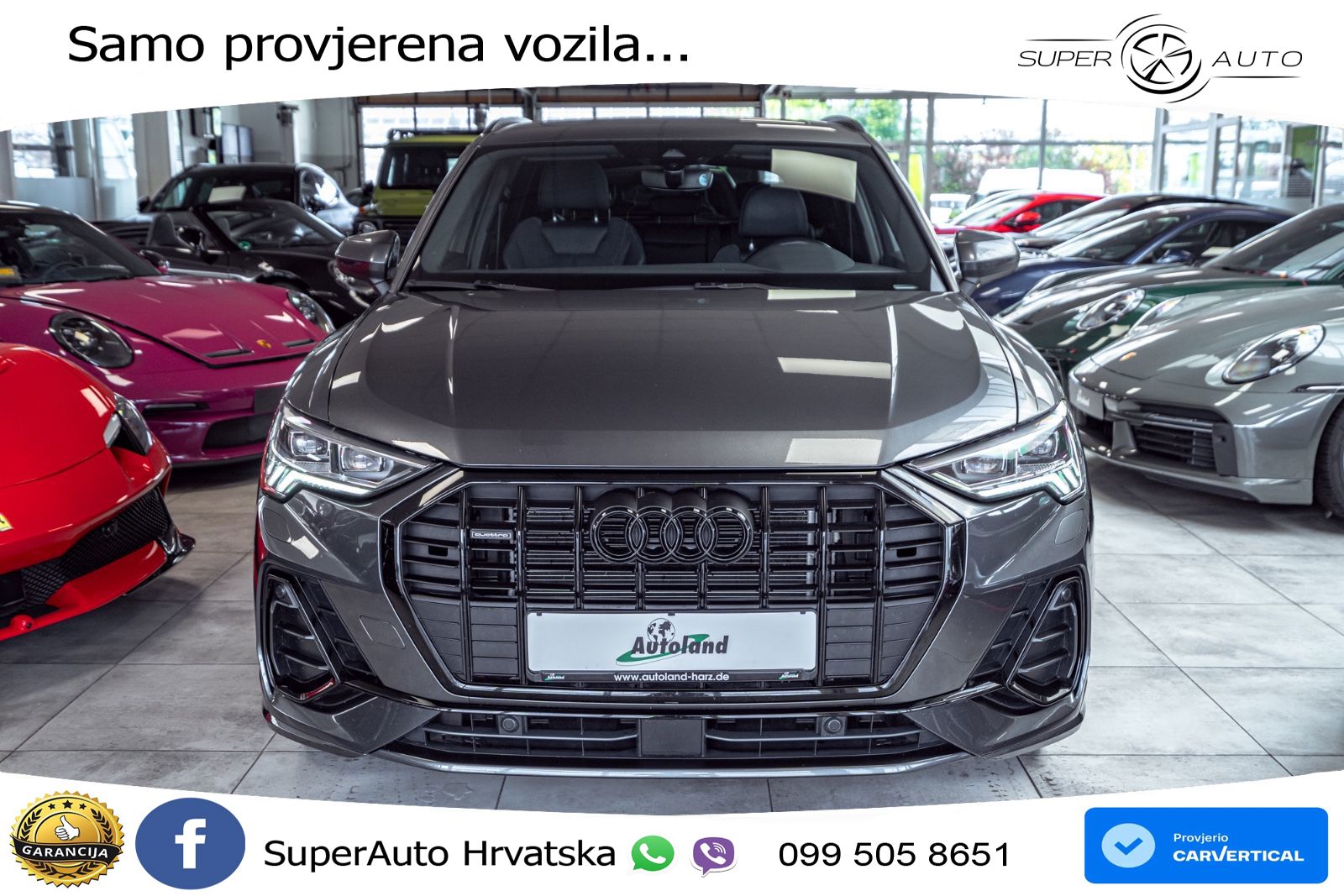 Audi Q3 40 TFSI (190 KS) quattro S tronic S line LED+GR SJED+ACC