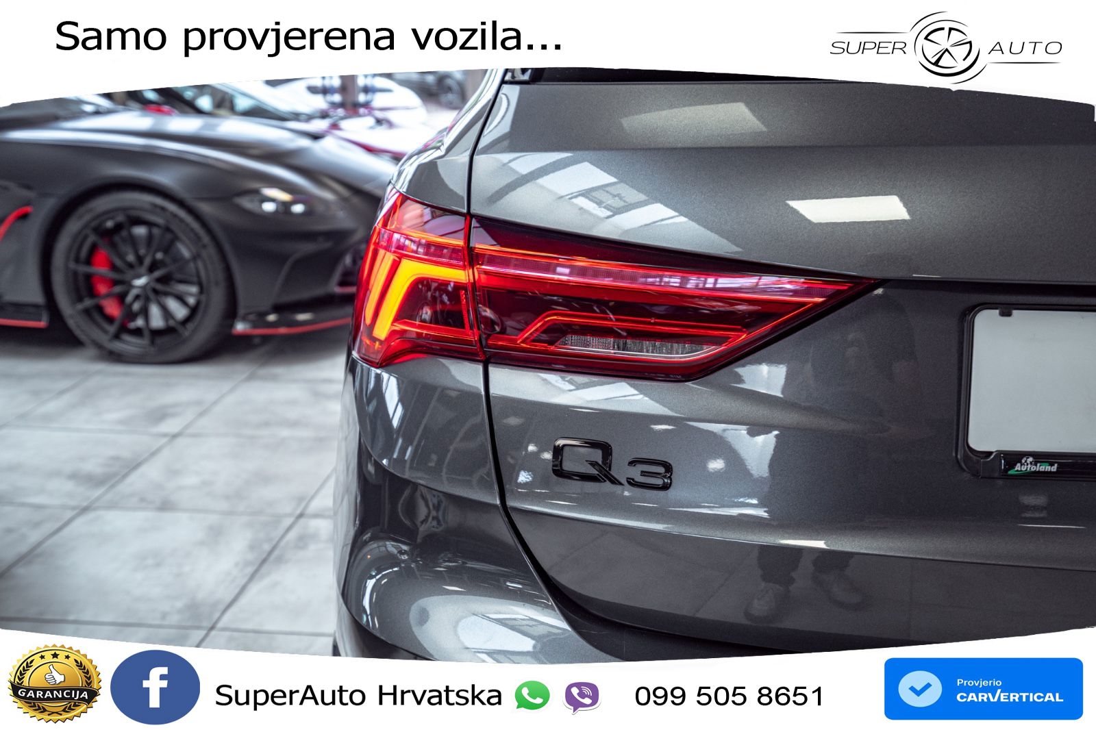 Audi Q3 40 TFSI (190 KS) quattro S tronic S line LED+GR SJED+ACC