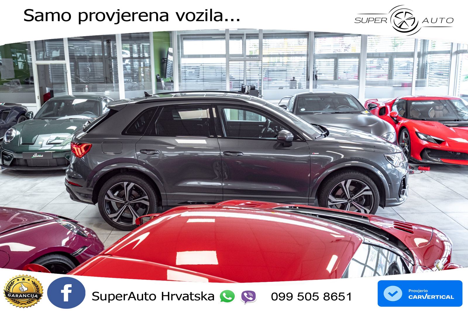 Audi Q3 40 TFSI (190 KS) quattro S tronic S line LED+GR SJED+ACC