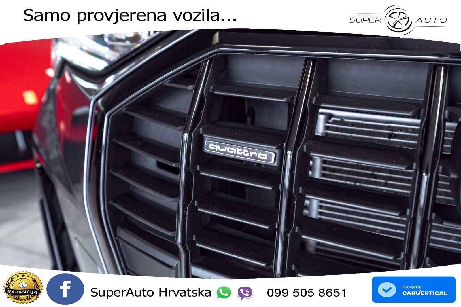 Audi Q3 40 TFSI (190 KS) quattro S tronic S line LED+GR SJED+ACC