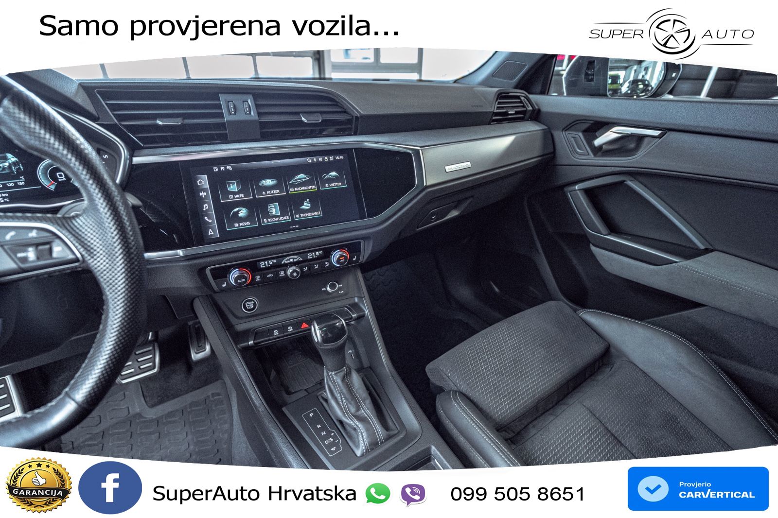 Audi Q3 40 TFSI (190 KS) quattro S tronic S line LED+GR SJED+ACC