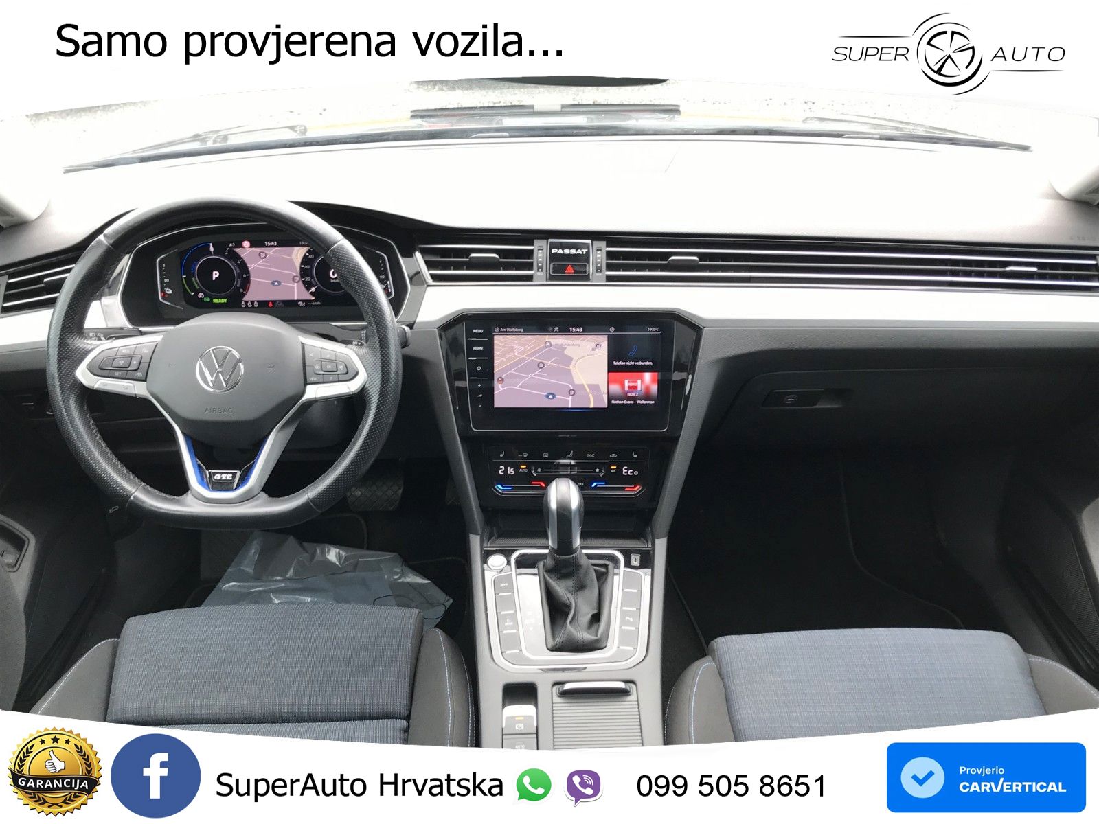 Volkswagen Passat Variant GTE 1.4 TSI (218 KS) DSG LED+GR SJED+ACC