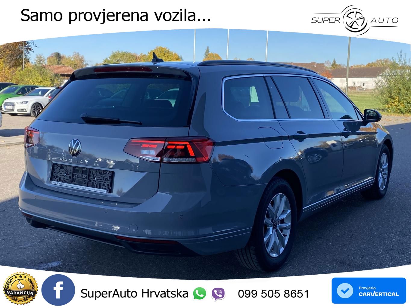 Volkswagen Passat Variant 2.0 TDI (150 KS) DSG Business LED+GR SJED+ACC