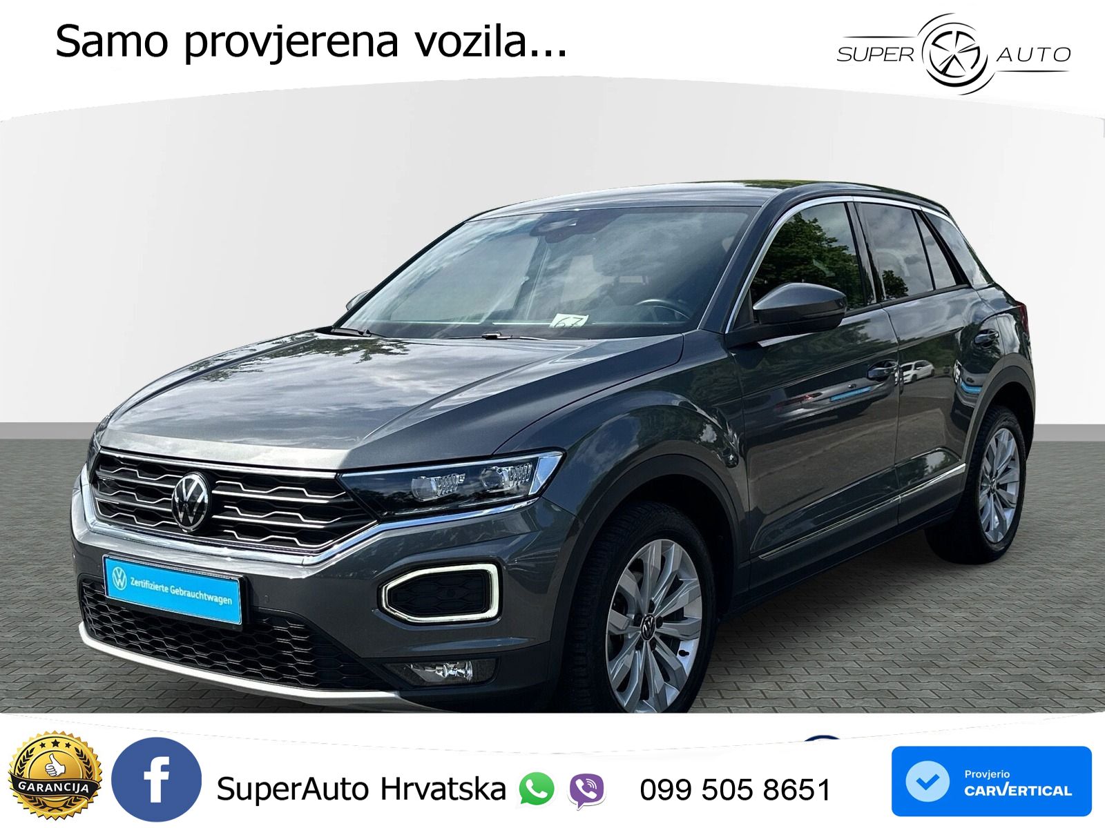 Volkswagen T-Roc I 1.5 TSI (150 KS) DSG LED+GR SJED+ACC