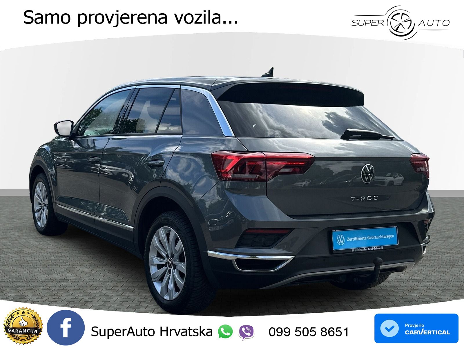 Volkswagen T-Roc I 1.5 TSI (150 KS) DSG LED+GR SJED+ACC