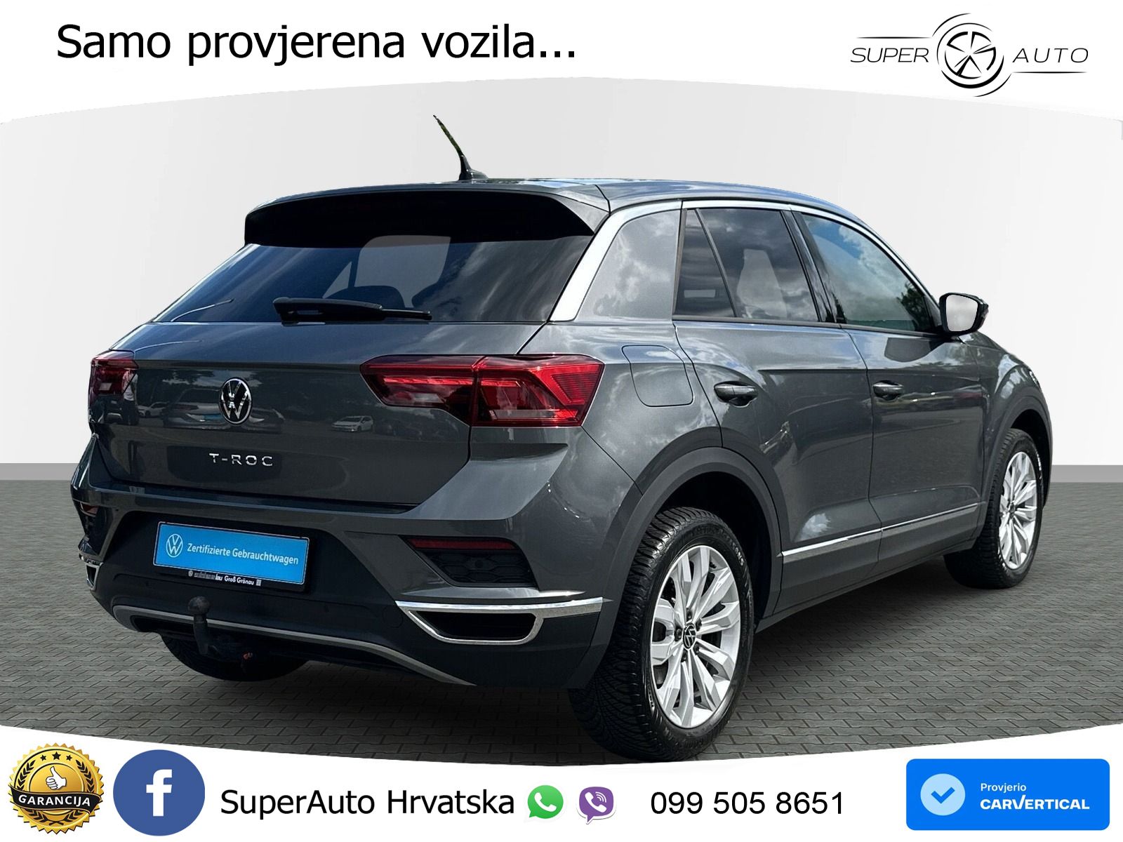 Volkswagen T-Roc I 1.5 TSI (150 KS) DSG LED+GR SJED+ACC