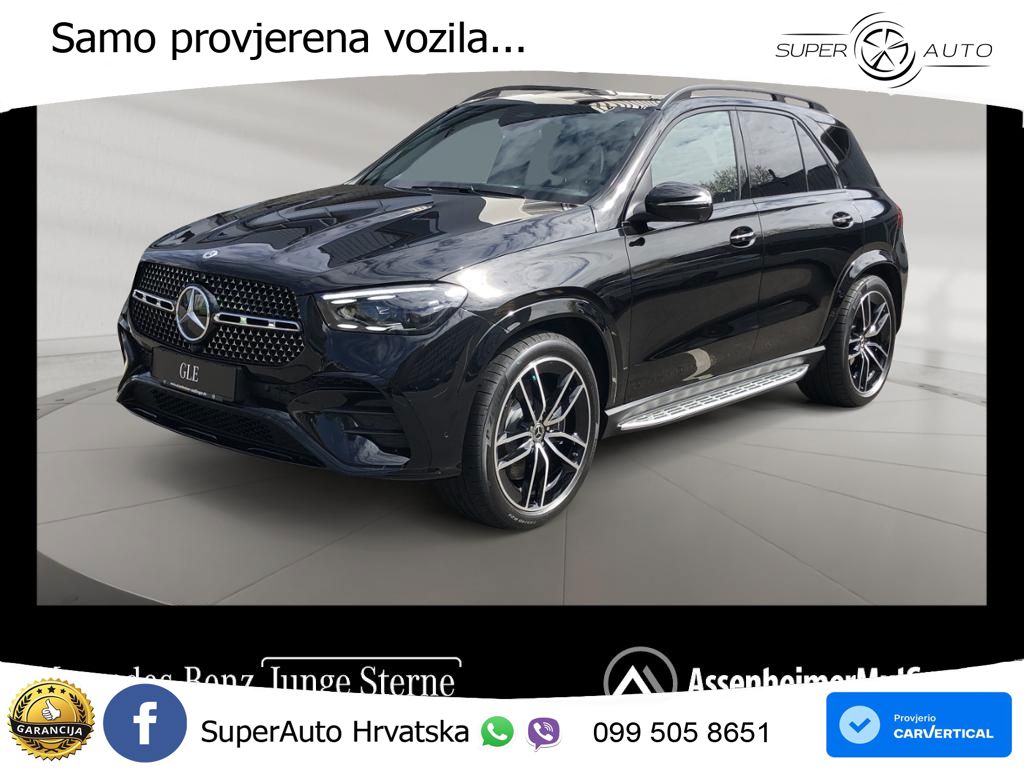 Mercedes GLE 450d (367 KS) EQ Boost 4MATIC 9G-TRONIC AMG ACC+HEAD+4xGR SJED+360+PANO