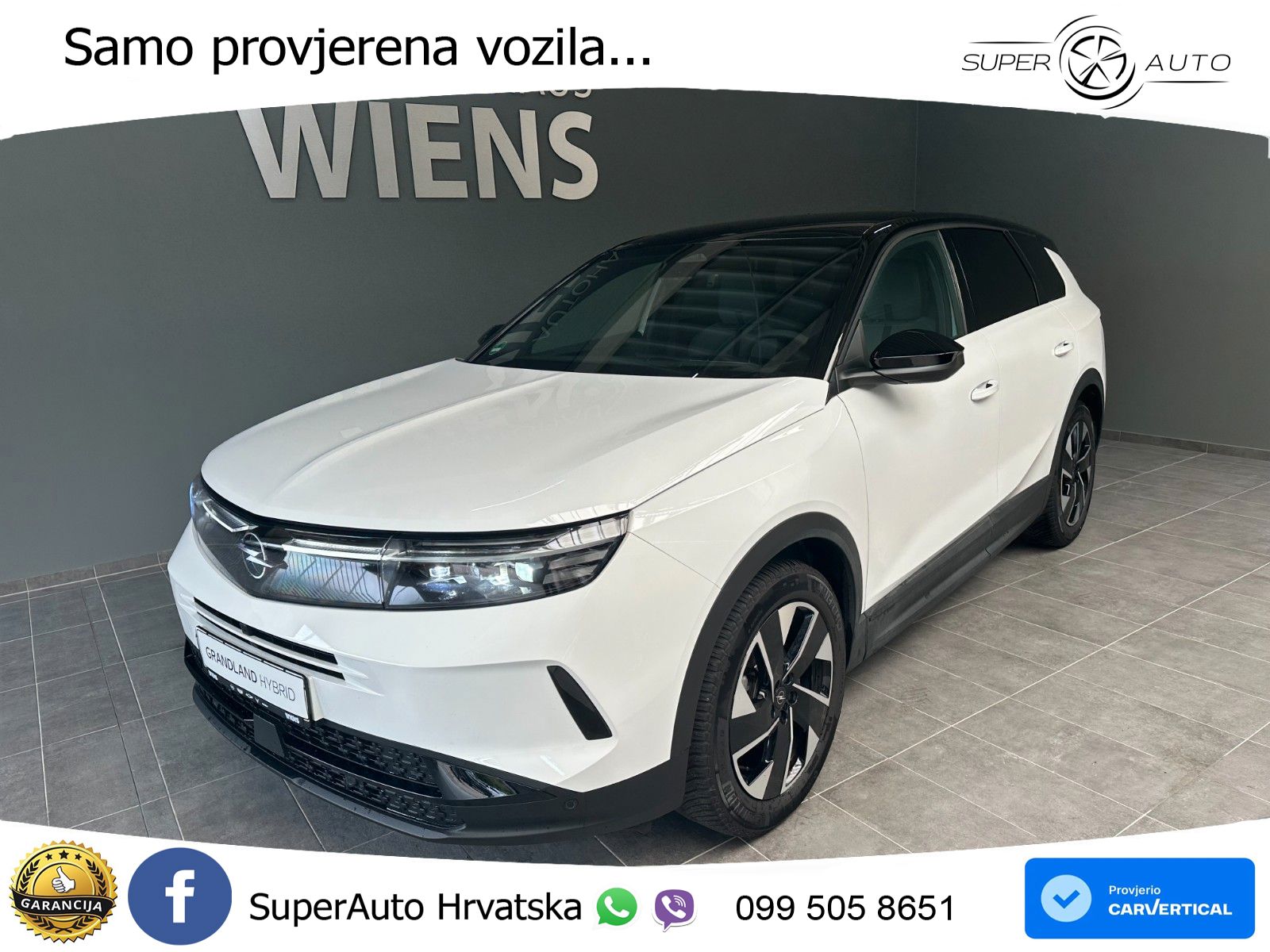 Opel Grandland 1.2 Turbo (145 KS) Hybrid eDCT GS LED+GR SJED+ACC