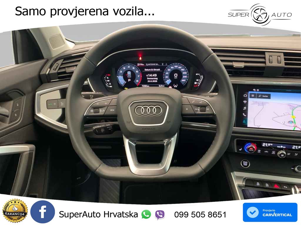 Audi Q3 35 TFSI (150 KS) S tronic advanced LED+GR SJED+ACC
