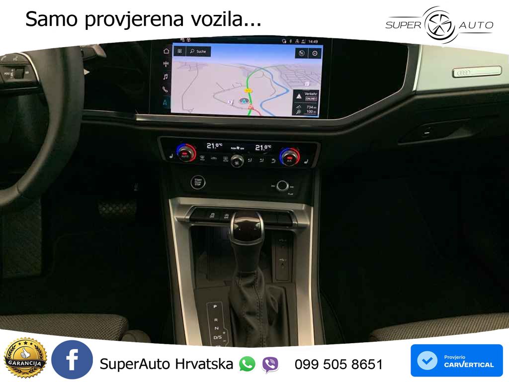 Audi Q3 35 TFSI (150 KS) S tronic advanced LED+GR SJED+ACC