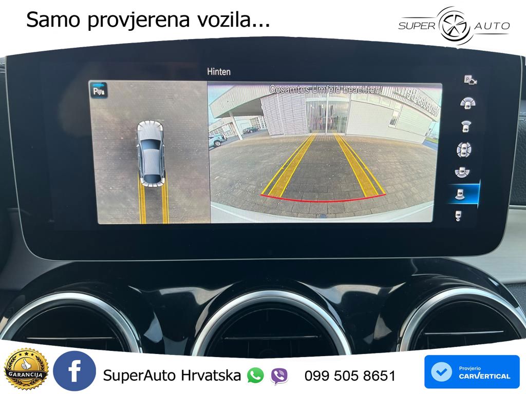 Mercedes GLC Coupe AMG 63 S V8 (510 KS) 4MATIC+ MCT ZRAČNI+ACC+GR SJED+360