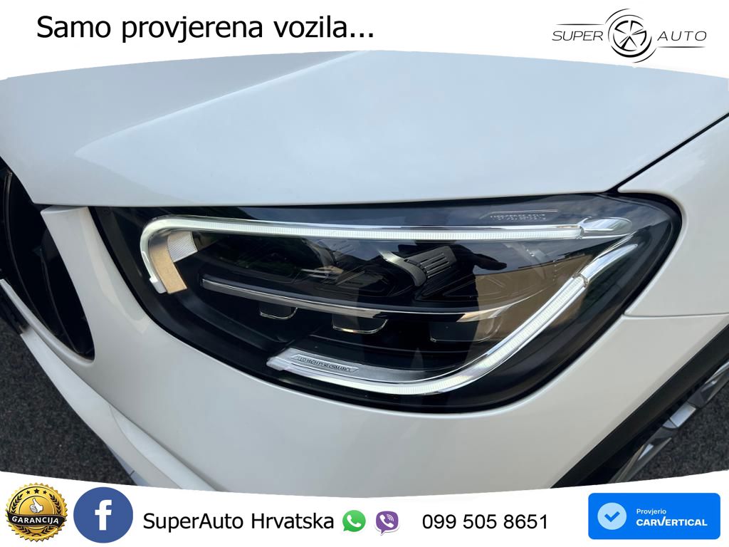Mercedes GLC Coupe AMG 63 S V8 (510 KS) 4MATIC+ MCT ZRAČNI+ACC+GR SJED+360