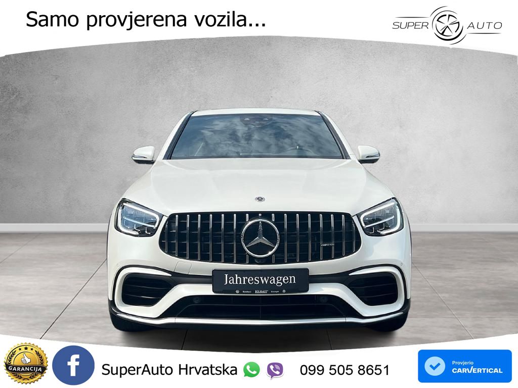 Mercedes GLC Coupe AMG 63 S V8 (510 KS) 4MATIC+ MCT ZRAČNI+ACC+GR SJED+360
