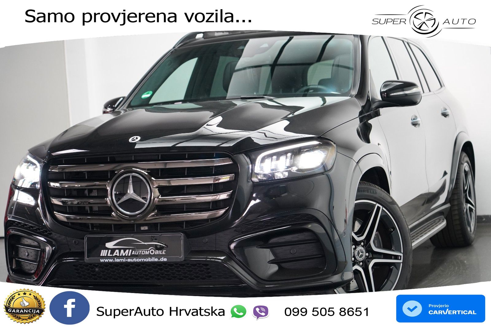 Mercedes-Benz GLS GLS 450d EQ Boost 4MATIC 9G-TRONIC AMG ACC+HEAD+4xGR SJED+360+PANO