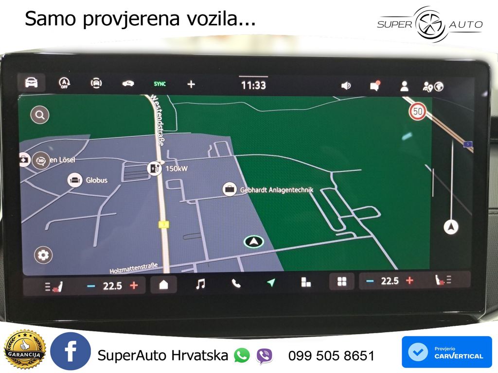 Škoda Octavia Combi 1.5 TSI (150 KS) DSG Selection LED+GR SJED+ACC