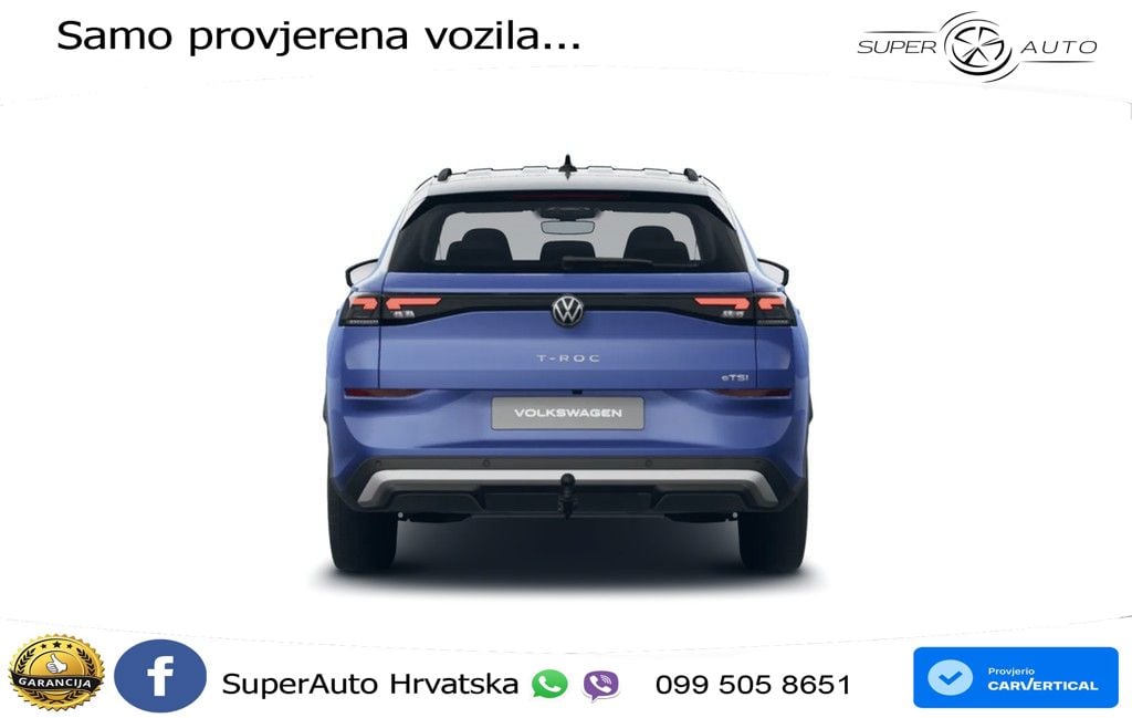 Volkswagen T-Roc 1.5 eTSI (116 KS)  DSG LED+GR SJED+ACC