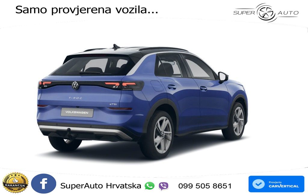 Volkswagen T-Roc 1.5 eTSI (116 KS)  DSG LED+GR SJED+ACC