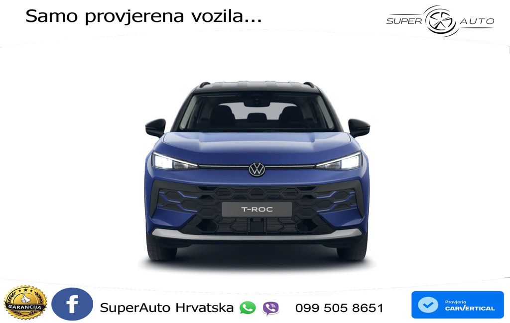 Volkswagen T-Roc 1.5 eTSI (116 KS)  DSG LED+GR SJED+ACC