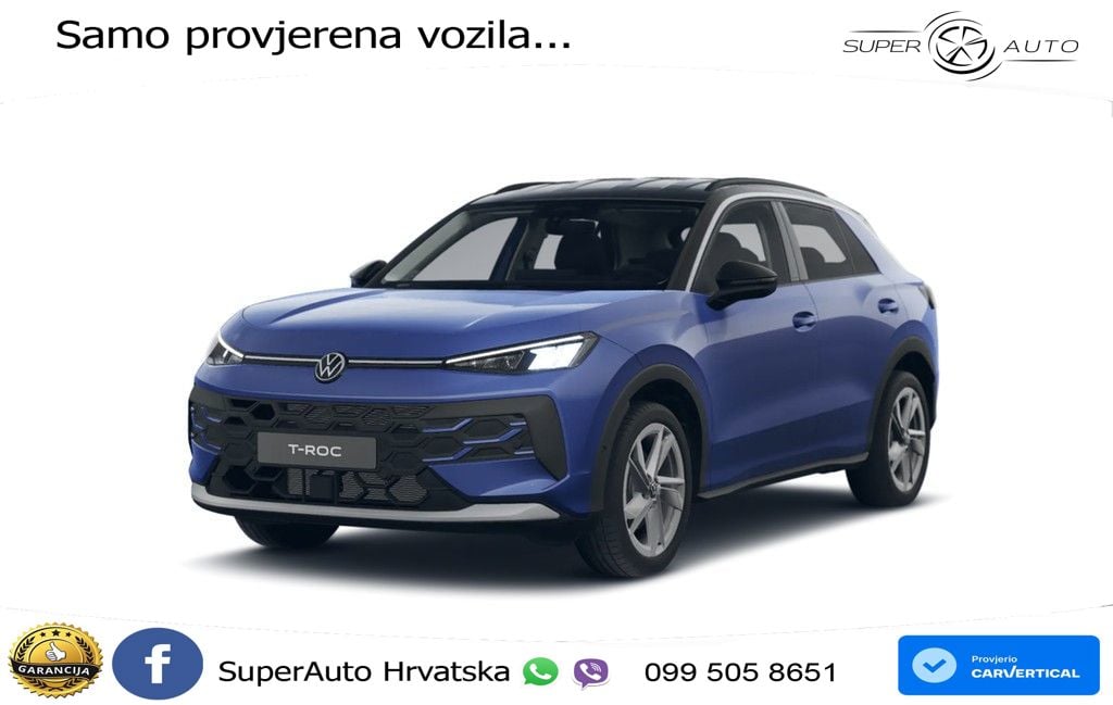 Volkswagen T-Roc 1.5 eTSI (116 KS)  DSG LED+GR SJED+ACC