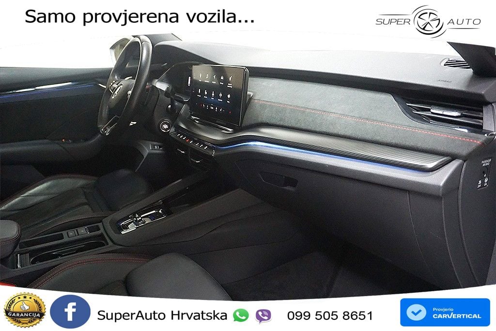 Škoda Octavia Combi RS 2.0 TDI (200 KS) DSG LED+GR SJED+ACC