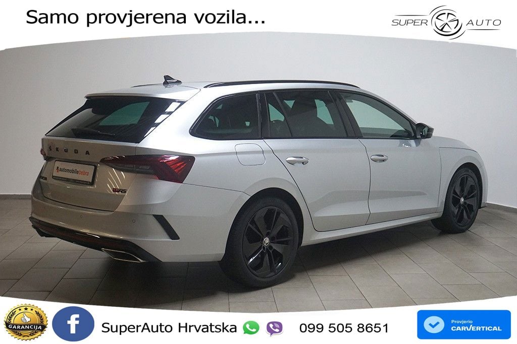 Škoda Octavia Combi RS 2.0 TDI (200 KS) DSG LED+GR SJED+ACC