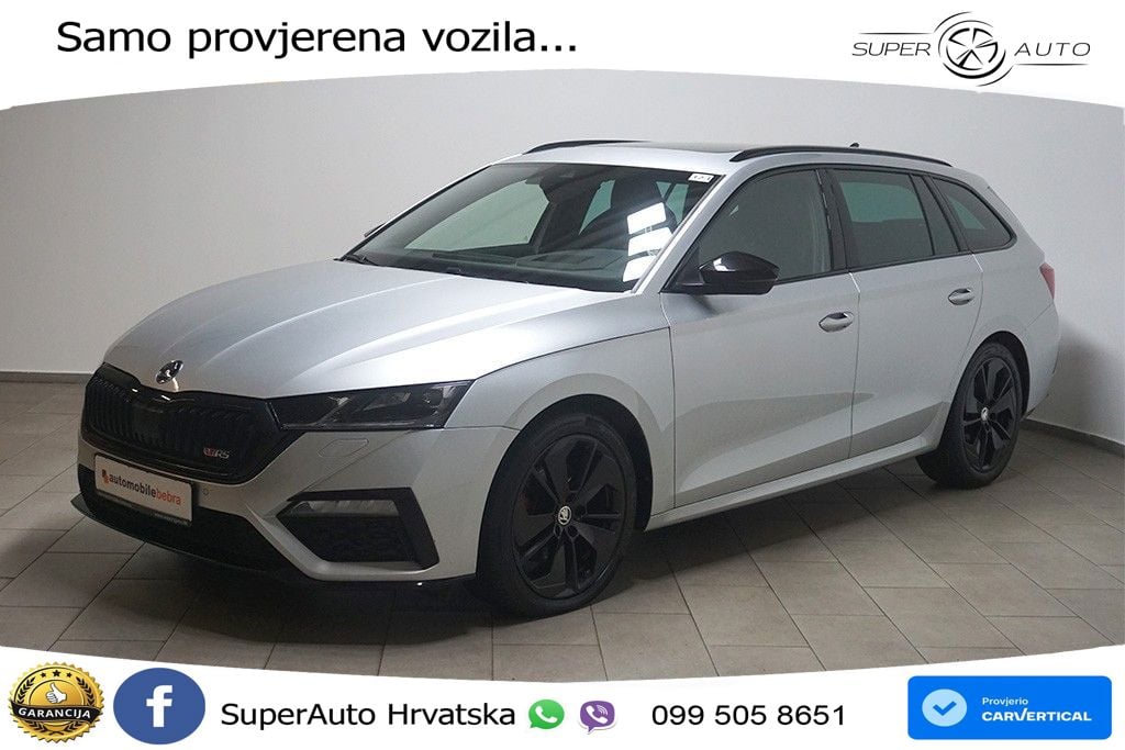 Škoda Octavia Combi RS 2.0 TDI (200 KS) DSG LED+GR SJED+ACC