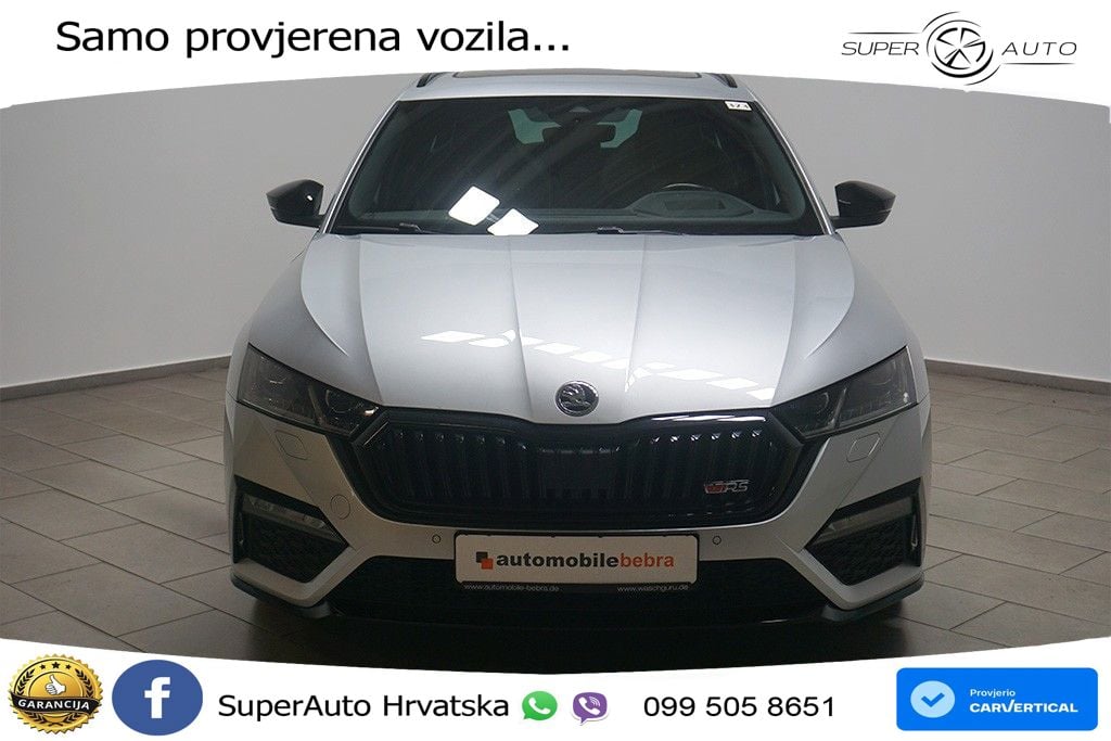 Škoda Octavia Combi RS 2.0 TDI (200 KS) DSG LED+GR SJED+ACC