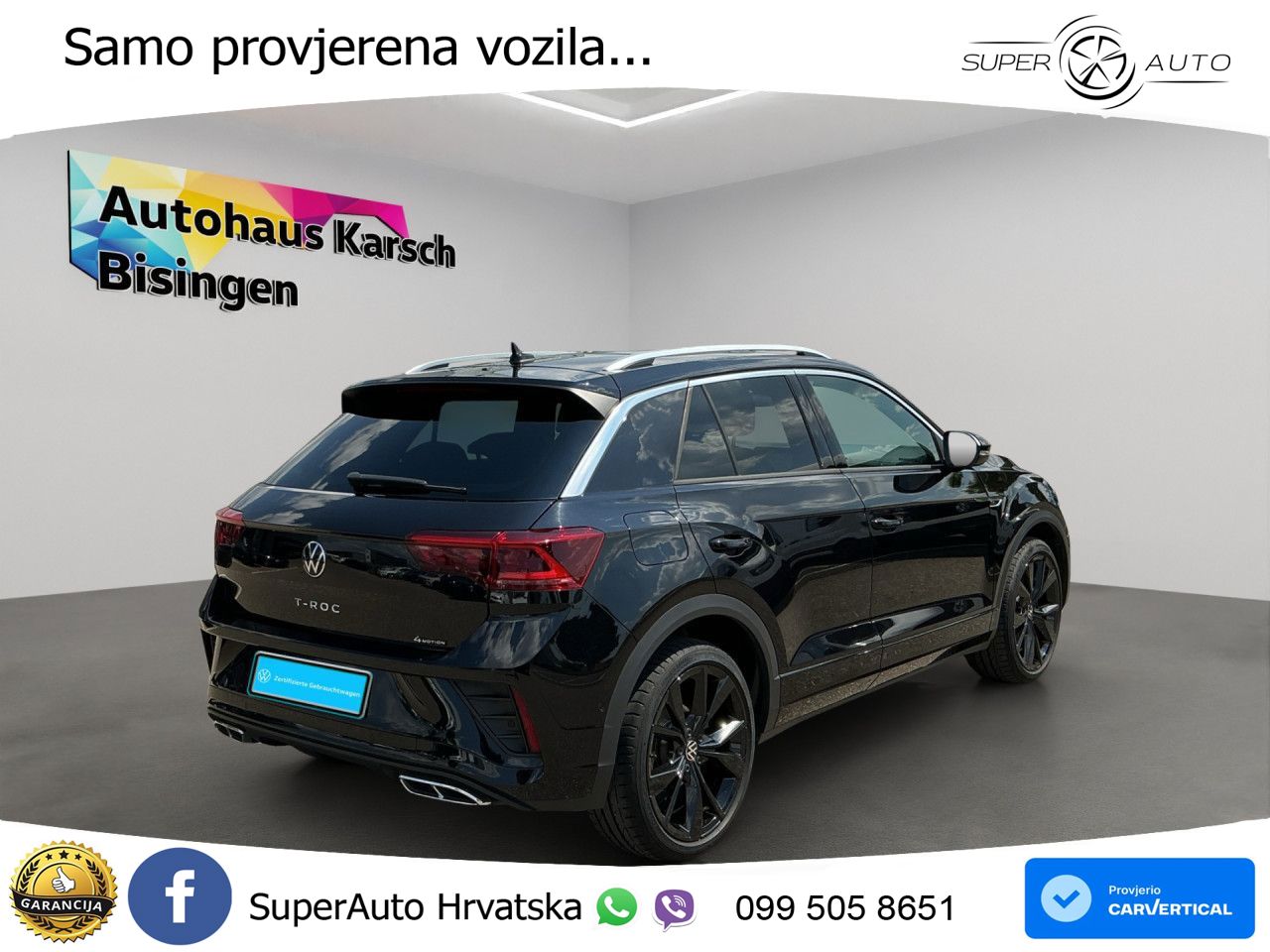 Volkswagen T-Roc I 2.0 TSI (190 KS) 4M DSG LED+GR SJED+ACC